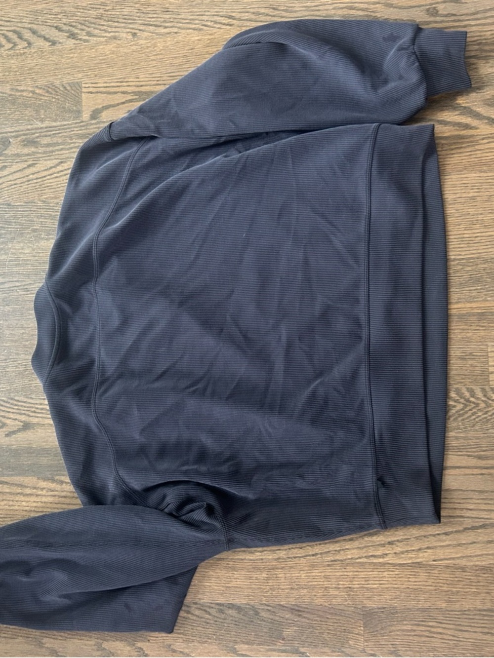 Lululemon Ribbed Softstreme Perfectly Oversized Cropped Crew - Picture 5 of 9